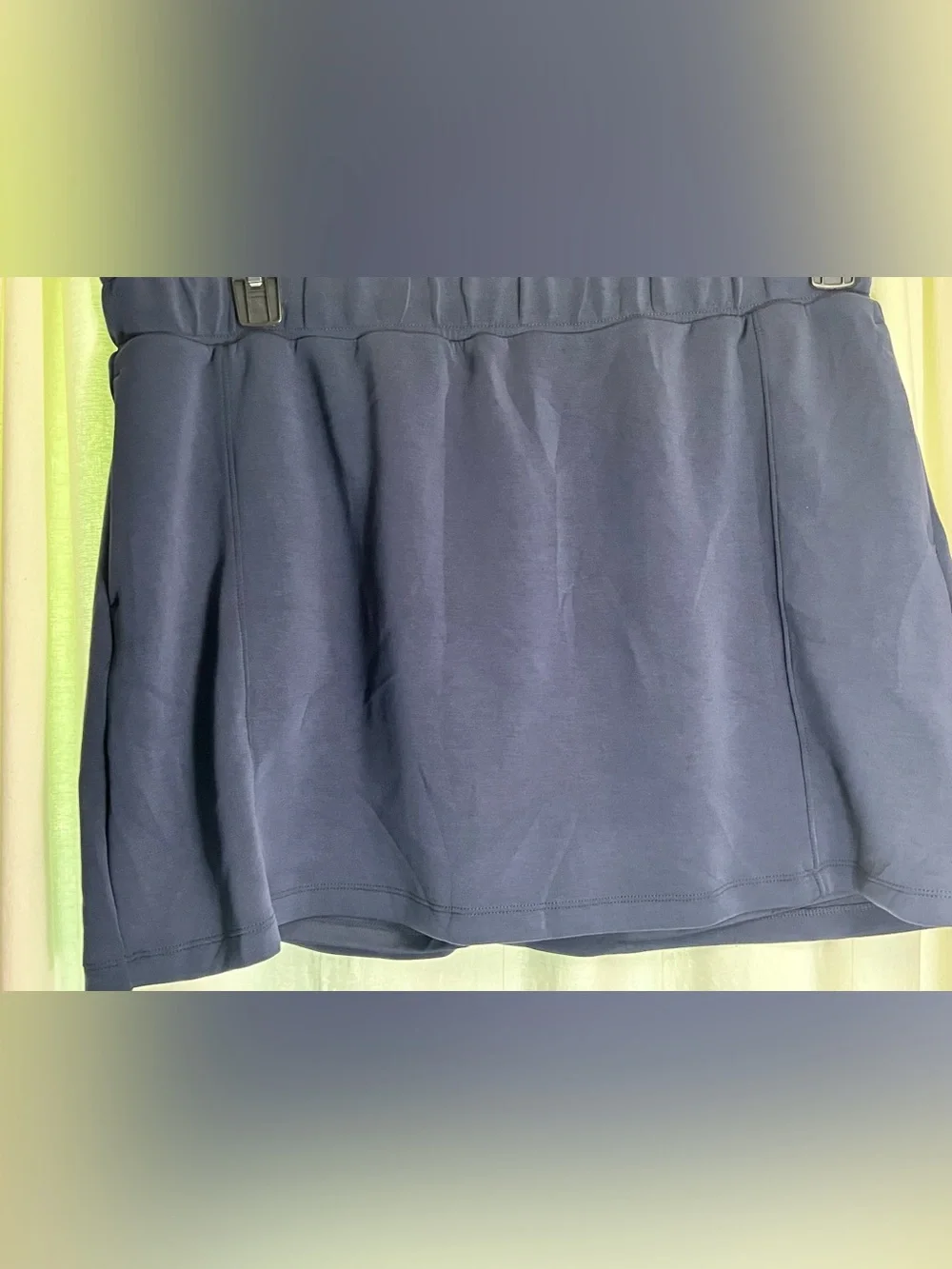 Mondetta Navy Athletic Skort with Elastic Waistband - Picture 3 of 6